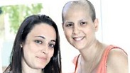 רות ושרון בזמן הטיפולים לפני החתונה