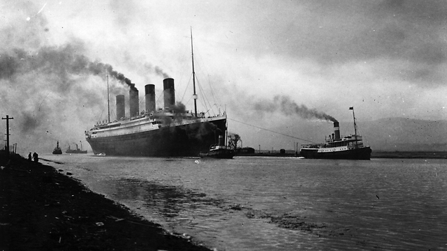 הטיטאניק יוצאת לדרך, 1912 (צילום: Gettyimages) (צילום: Gettyimages)
