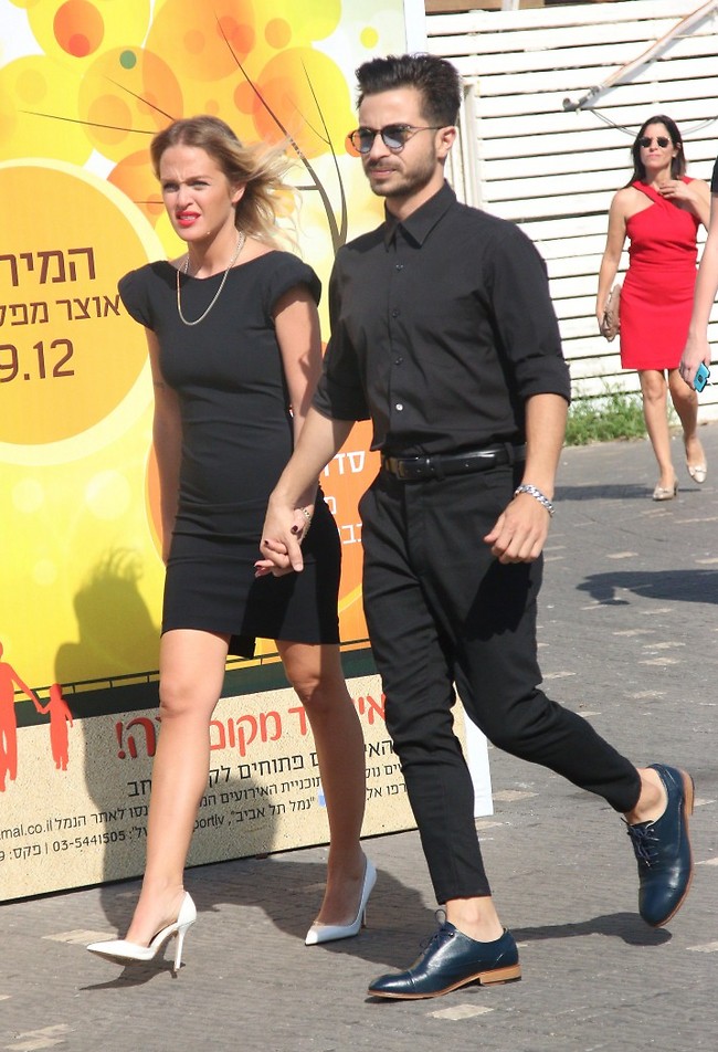 פספסנו ת'חופה? איתי תורג'מן וליאן פישביין (צילום: ענת מוסברג)