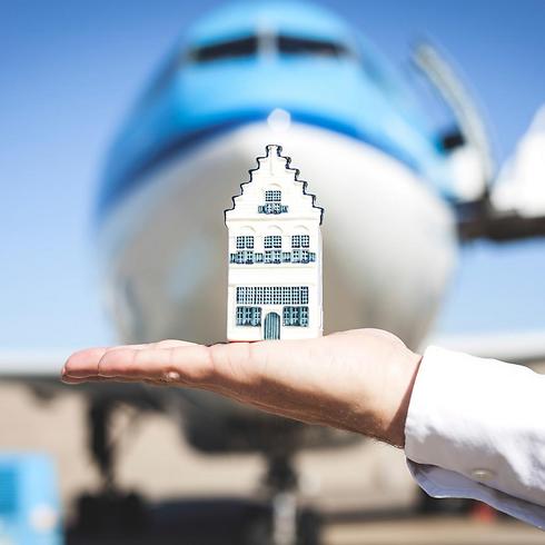 המטוס עם הבית (צילום: KLM) (צילום: KLM)