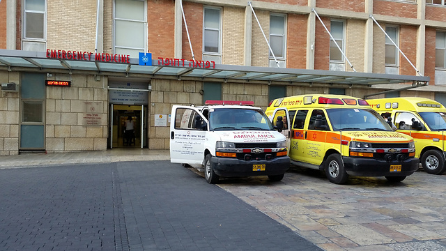 Hadassah Ein Karem's emergency room (Photo: Eli Mendelbaum)