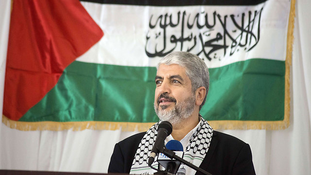 Hamas political leader Khaled Mashal (Photo: AFP)
