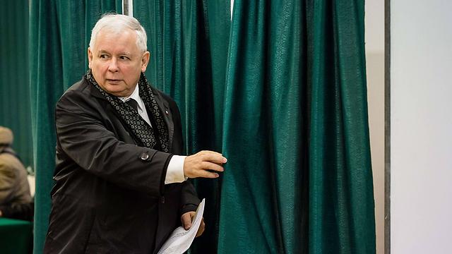 Jaroslaw Kaczynski, leader of the Law and Justice party. A global conspiracy against Poland (Photo: AFP)