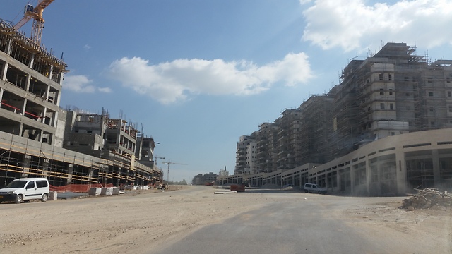 שכונות חדשות בבנייה בחריש (צילום: יח"צ) (צילום: יח