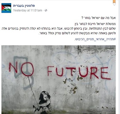 אין עתיד? אש"ף נגד מדיניות ישראל (צילום מסך) (צילום מסך)