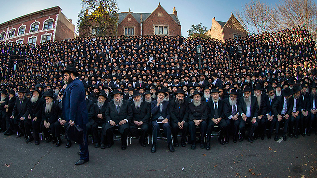 Chabad international conference in Brooklyn, NY, USA, 2015. (Archive photo: AP)
