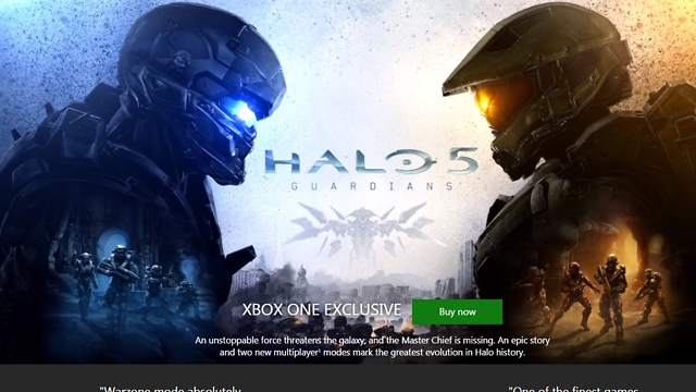 HALO 5: בלעדי ל-Xbox One  ()