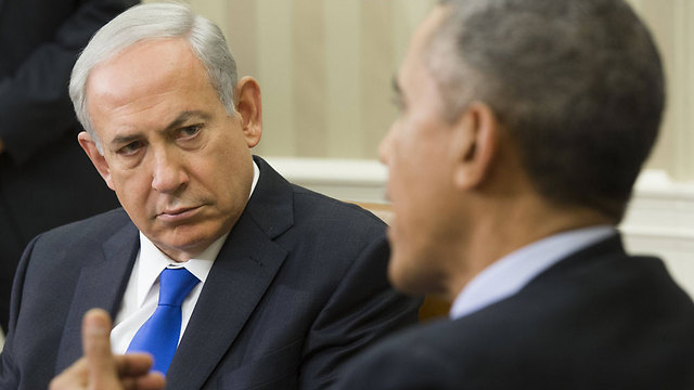 Prime Minister Netanyahu meets with US President Obama at the White House (Photo: AFP/Archive)