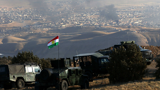 Kurdish forces trying to recapture Sinjar (Photo: AFP)