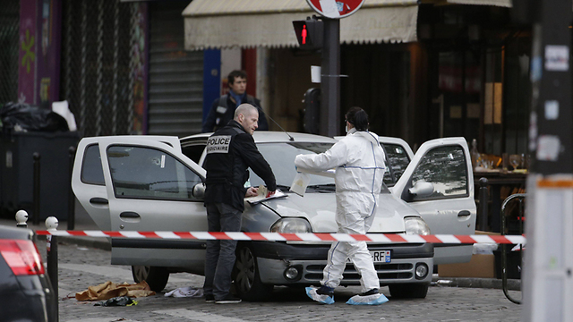 מתקפת הטרור בפריז, אתמול (צילום: AFP) (צילום: AFP)