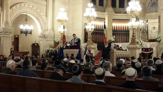 Paris synagogue (Photo: Itay Blumenthal)