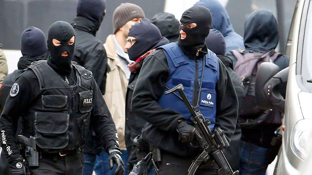 Belgian police during March attack (Photo: Reuters) (Photo: Reuters)