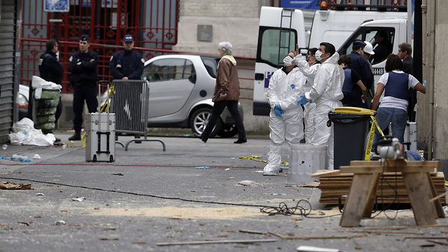 The scene of one of the Paris attacks (Photo: AFP)