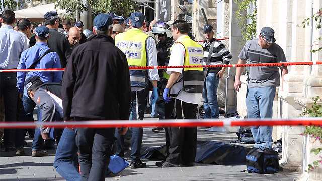 Monday's stabbing attack in Jerusalem. We must start initiating in order to win (Photo: Gil Yohanan)