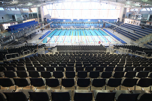 הבריכה האולימפית במכון וינגייט (צילום: אורן אהרוני) (צילום: אורן אהרוני)