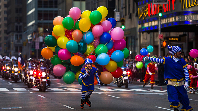 חגיגות לחג ההודיה בניו יורק (צילום: AP) (צילום: AP)