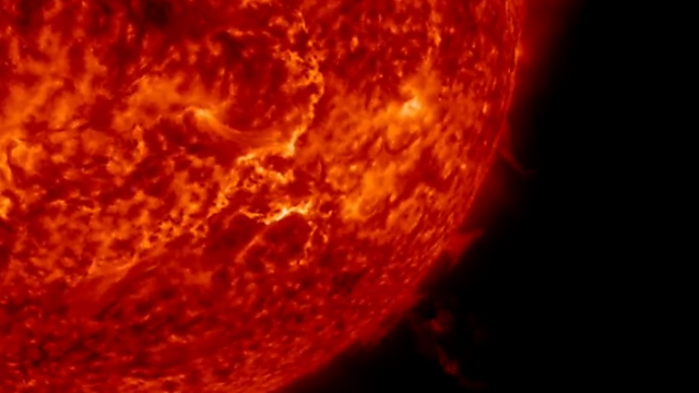 התפרצות על השמש (צילום: נאס"א) (צילום: נאס