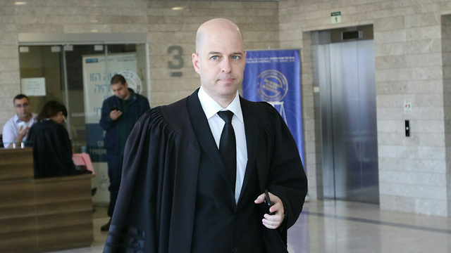 The suspect's lawyer, Hai Haber. "The investigation was out of proportion." (Photo: Avi Moalem)