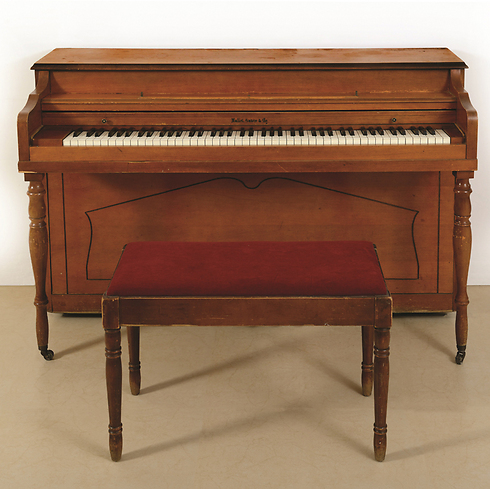 הפסנתר שנמכר (צילום: באדיבות בית מכירות פומביות קדם) (צילום: באדיבות בית מכירות פומביות קדם)