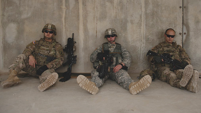 The US troops (Photo: IDF Spokesperson) (Photo: IDF Spokesperson's Unit)