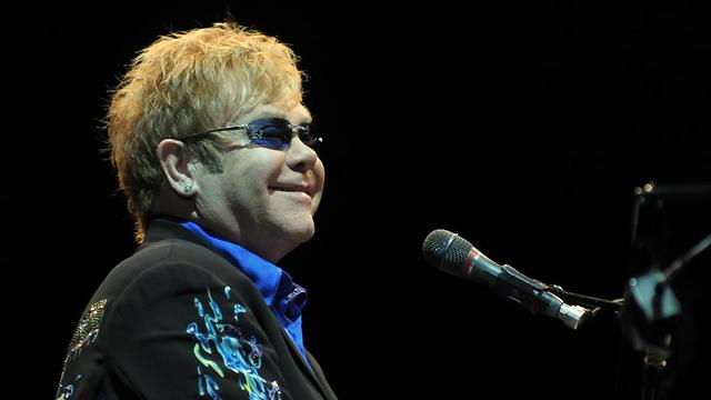 Elton John's previous performance in Israel (Photo: Yaron Brener)