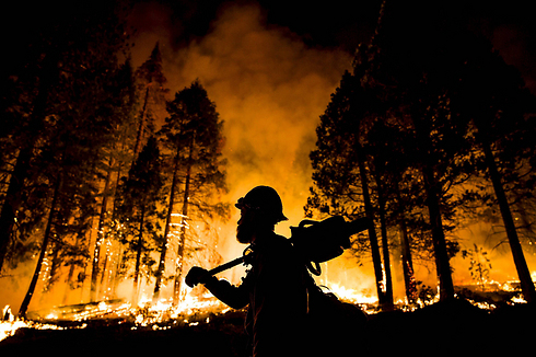 גם השנה, אין סוף שריפות בקליפורניה (צילום: רויטרס) (צילום: רויטרס)
