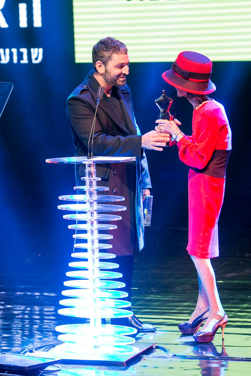 הסטייליסט סיימון אלמלם בטקס פרסי האופנה 2014 (צילום: לם וליץ סטודיו )