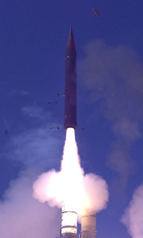 Arrow missile (Photo: Ministry of Defense) (Photo: Ministry of Defense)