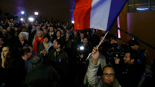 The National Front's rally at a regional election (Photo: Reuters)