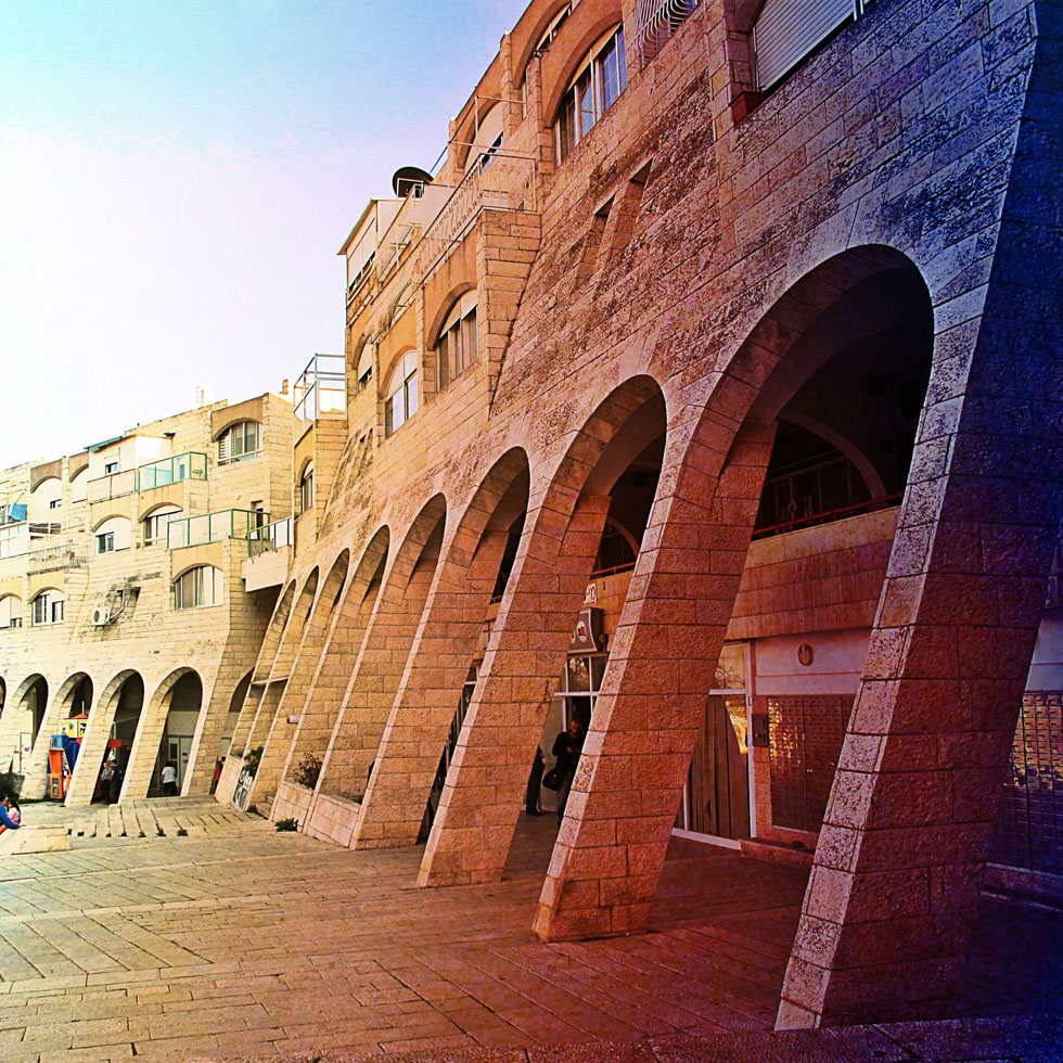 המרכז העירוני של גילה, ירושלים (צילום:מיכאל יעקובסון)