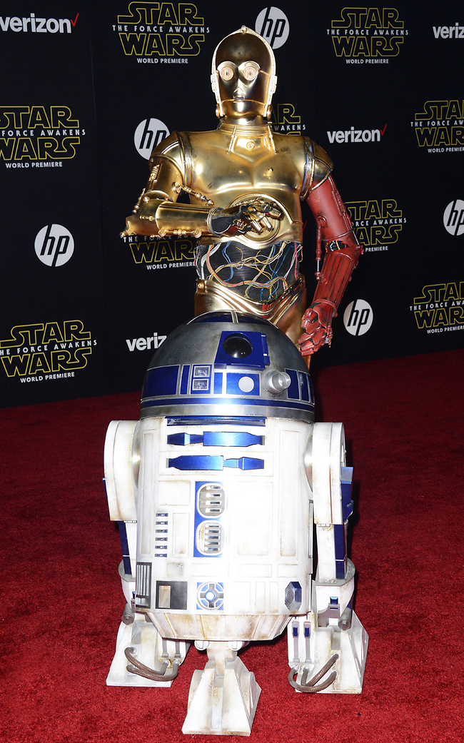 החברים הכי טובים, R2-D2  ו-C-3PO (צילום: mct)