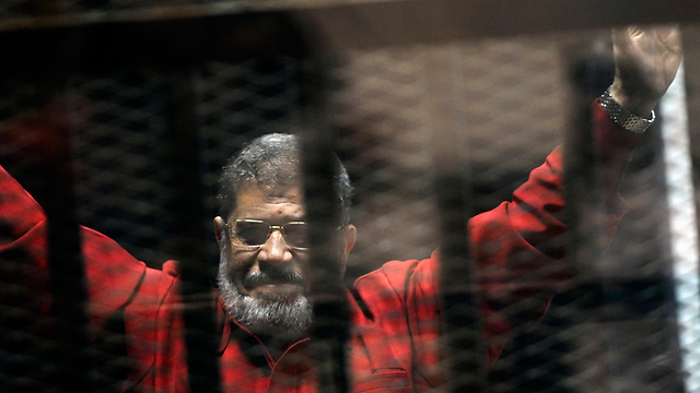 Mohamed Morsi in his prison cell in 2015 (Photo: AP)