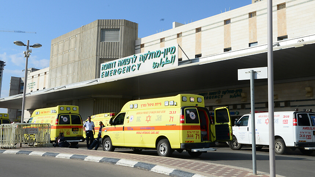 מיון בית חולים סורוקה בבאר שבע (צילום: הרצל יוסף) (צילום: הרצל יוסף)