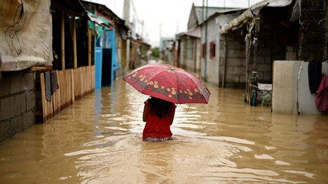 שיטפונות בפיליפינים (צילום: AFP) (צילום: AFP)