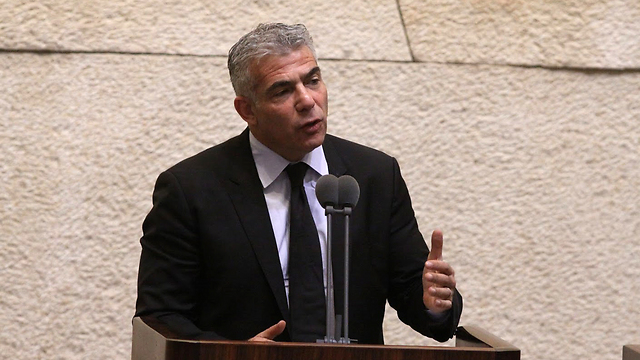 Lapid stands most to gain from early elections (Photo: Knesset Spokesman)