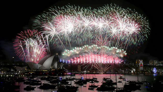 אוסטרליה: בין הראשונות לקבל את השנה החדשה (צילום: רויטרס) (צילום: רויטרס)