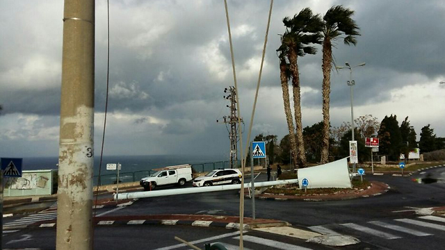 אלפים מנותקים מחשמל בשכונה בחיפה (צילום: חברת החשמל) (צילום: חברת החשמל)