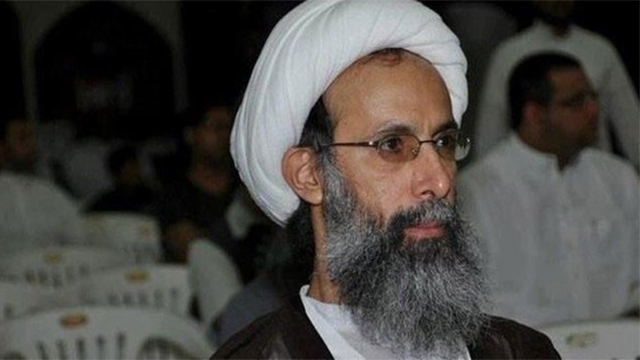 Dissident Shi'ite cleric Nimr al-Nimr. Executed by Saudia Arabia.