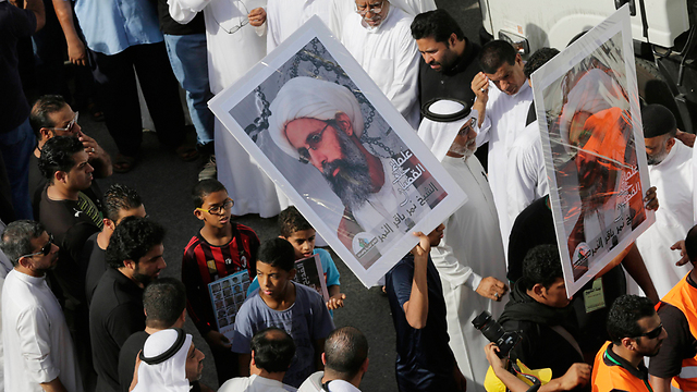 הפגנה בסעודיה (צילום: AP) (צילום: AP)