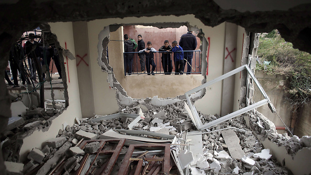 Baha Aliyan's home demolished (Photo: AFP)