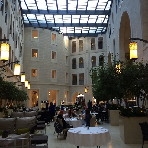 Jerusalem's Waldorf Astoria Hotel (Photo: TPS) 