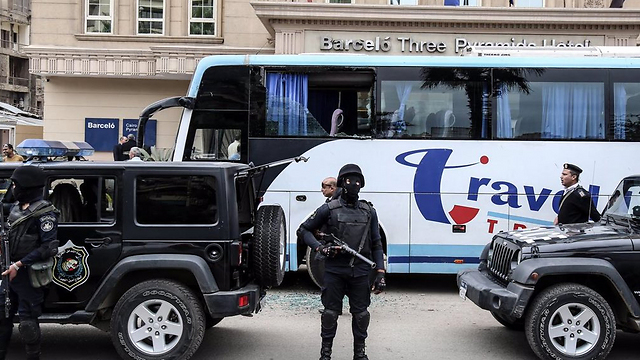 The Cairo tour bus. ISIS claims roundabout responsibility.