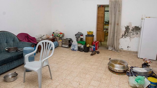 One of the apartments Melhem hid in (Photo: Ido Erez)