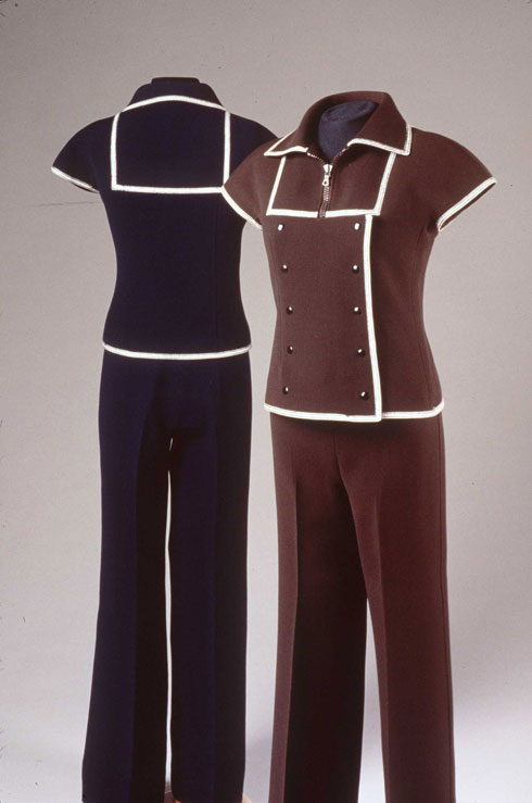 חליפות שעיצב קוראז', שהיו שייכות למרלן דיטריך (צילום: gettyimages)