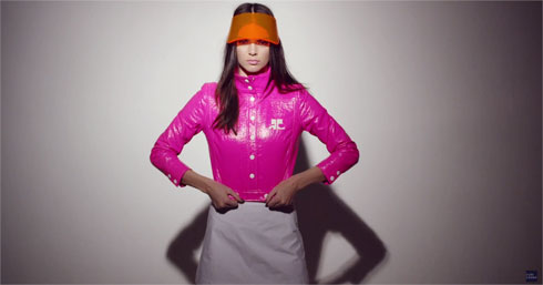 קנדל ג'נר בקמפיין איפור חדש של בית האופנה קוראז'
