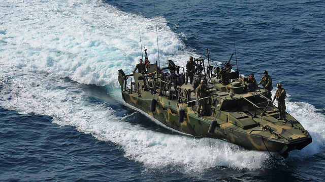 A riverine boat of the kind the sailors were sailing on (Photo: AFP/US Navy)