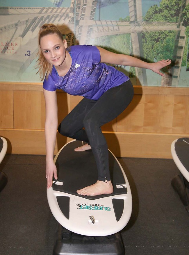 זה רק אני והגלשן שלי. רוני דואני (צילום: ענת מוסברג)