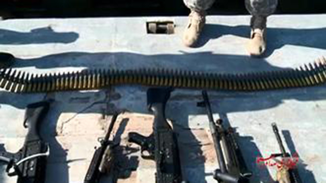 Weapons found after Iranian forces searched US boats that had accidentally entered Iranian waters