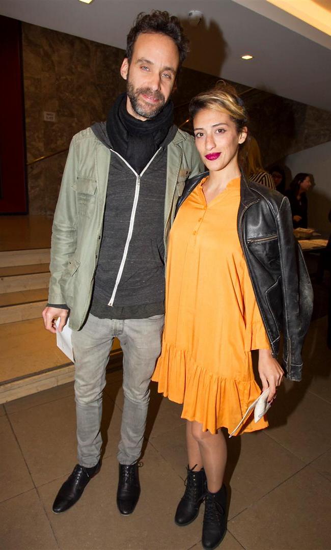 צמודים חזק. ירון ברובינסקי ומירב שירום (צילום: רפי דלויה)