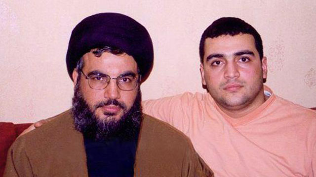 Hezbollah leader Hassan Nasrallah and son Jawad. Apple doesn't fall far from the tree.